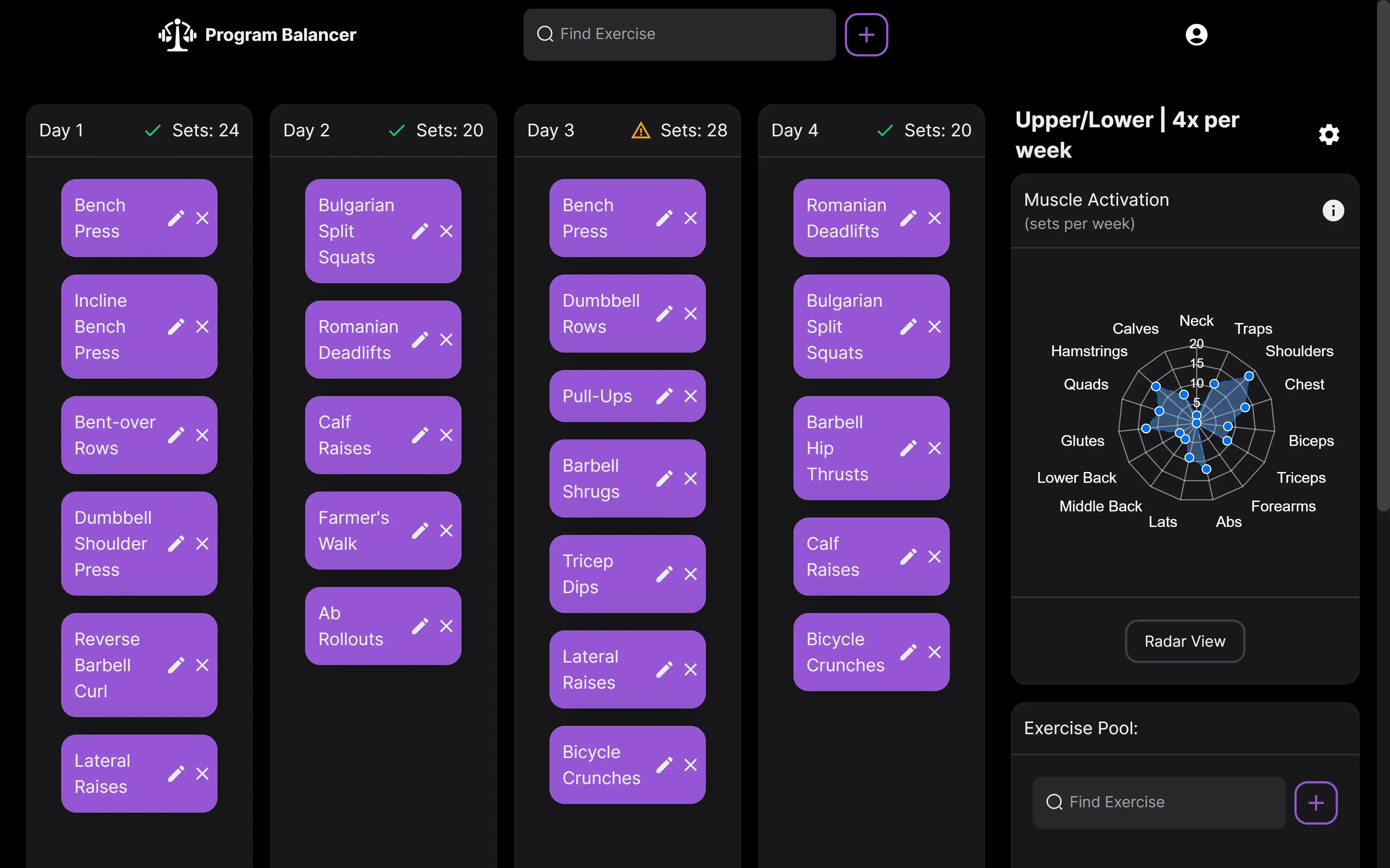 Full-Stack Workout Planner